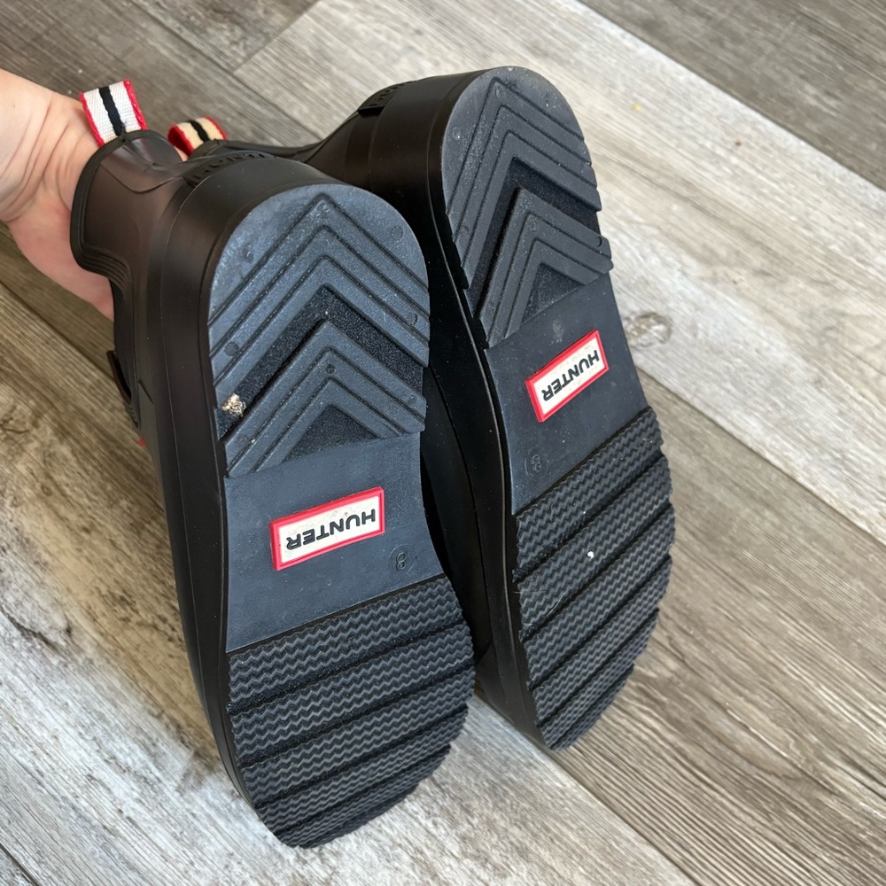 HUNTER Tabitha Slip On Booties size 8M - Picture 5 of 7